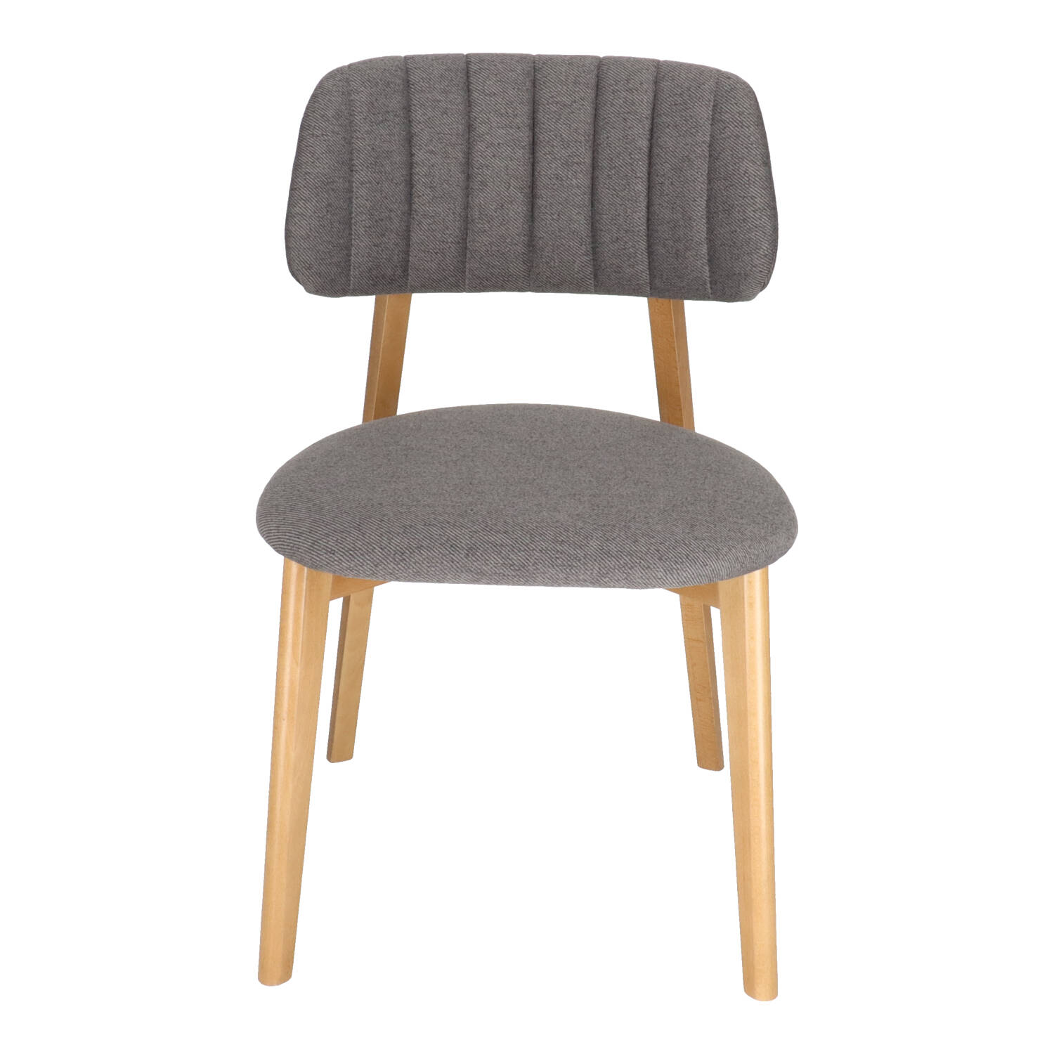 T MARY UP Grey classic Upholstered indoor chair